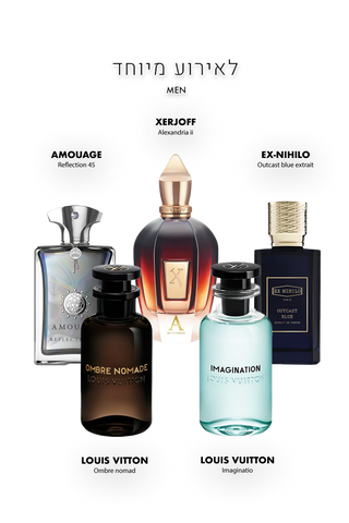 מארז דיסקברי לאירוע מיוחד לגבר “Gentleman’s Moment” | חושניות מדויקת. נוכחות בלתי נשכחת