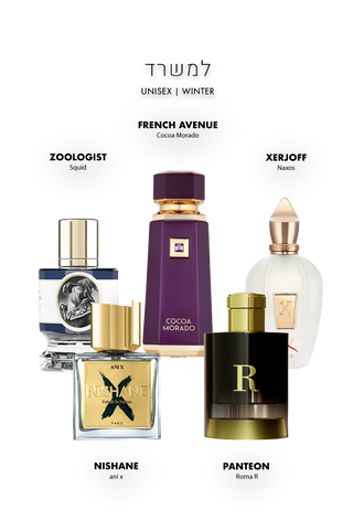 מארז דיסקברי משרד לחורף יוניסקס “Velvet Winter Office” | חושניות מאופקת.רושם בלתי נשכח