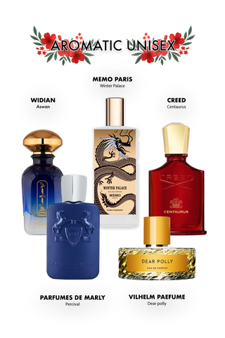 משפחת ניחוחות ארומטיים “Aromatic Force” סט יוניסקס | חדות טבעית. איזון מושלם